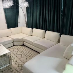 White sofa
