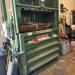PTR Cardboard Baler Machine