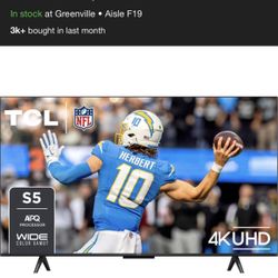 TCL 55" Class S5-Series 4K UHD HDR LED Smart Google TV - 55S551G