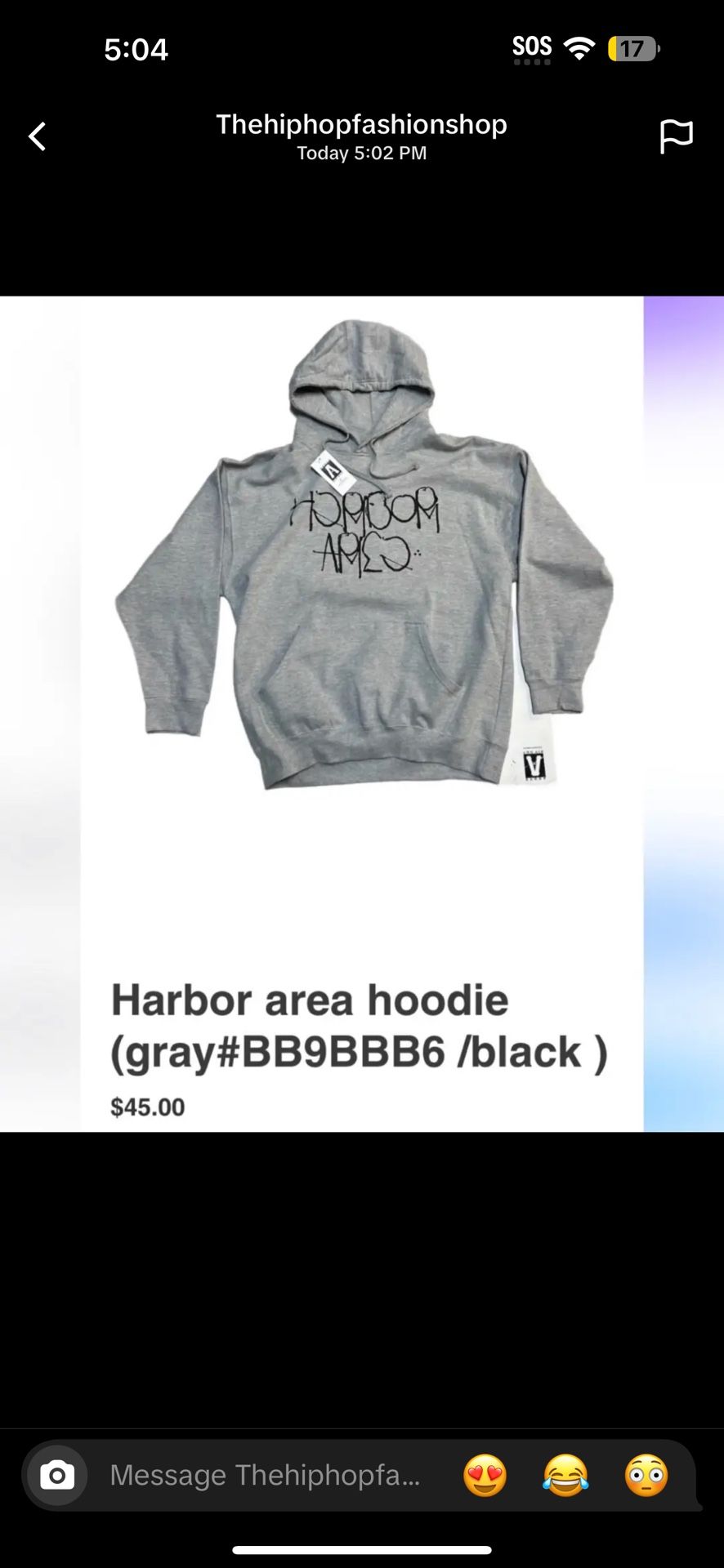 H.A. Hoodie Grey π₯π₯