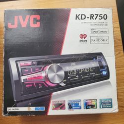 JVC KD-R750 - Car Radio - Good for parts