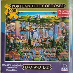 Dowdle Portland City Of Roses Puzzle