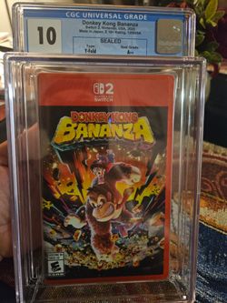 CGC 10 Donkey Kong Bnanza