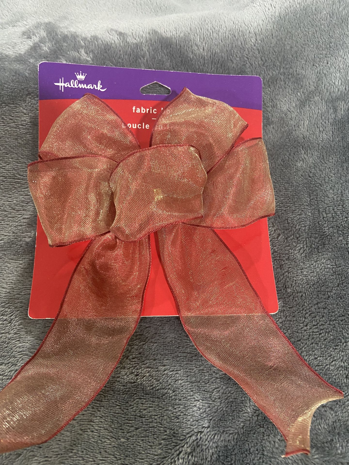 Hallmark Red Sheer Fabric Bows