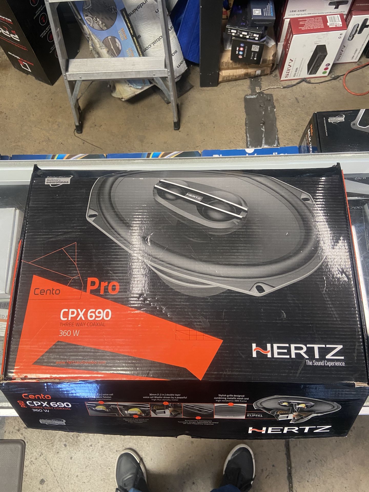 Hertz CPX 690 Three Way Coaxial