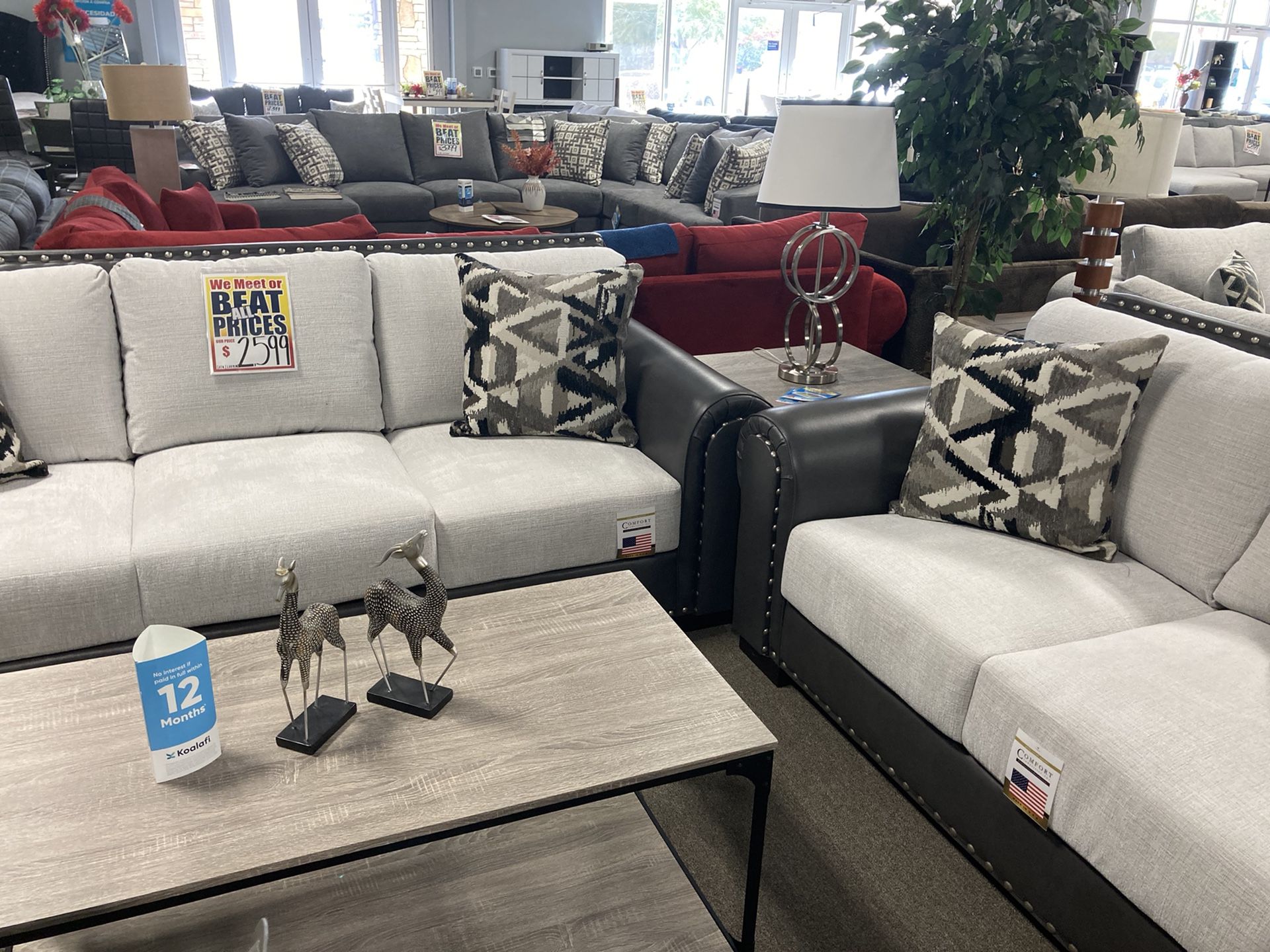 Perfect Couch Easy Financing $2599