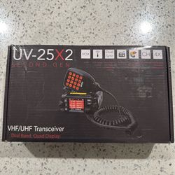 BTECH UV-25X2 2nd Gen Mobile Radio