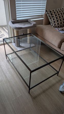 Glass Top Coffee Table