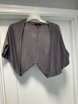 GLO jeans Cropped Knit Shrug Cardigan size L