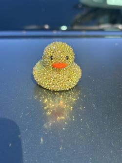 Custom Handmade Rhinestone Duck