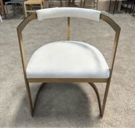 Katrina Brushed Gold Chair
