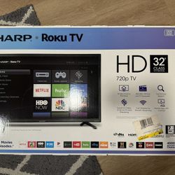 SHARP Roku TV 32”