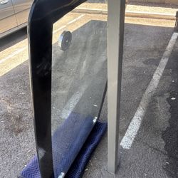 Glass table dining table