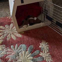 Small  Compact Dog Kennel 