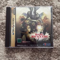 Sol Divide For Japanese Sega Saturn