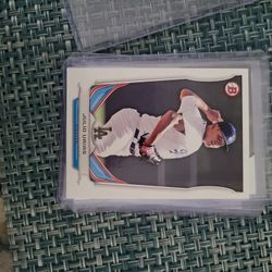 Los Angeles Dodgers Julio Urias Baseball Card. 2014 Bowman