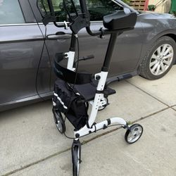 ELENKER UPRIGHT WALKER STAND UP FOLDING ROLLATOR