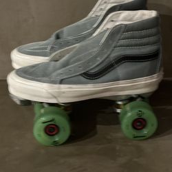 Custom Vans Hi Top Roller Skates