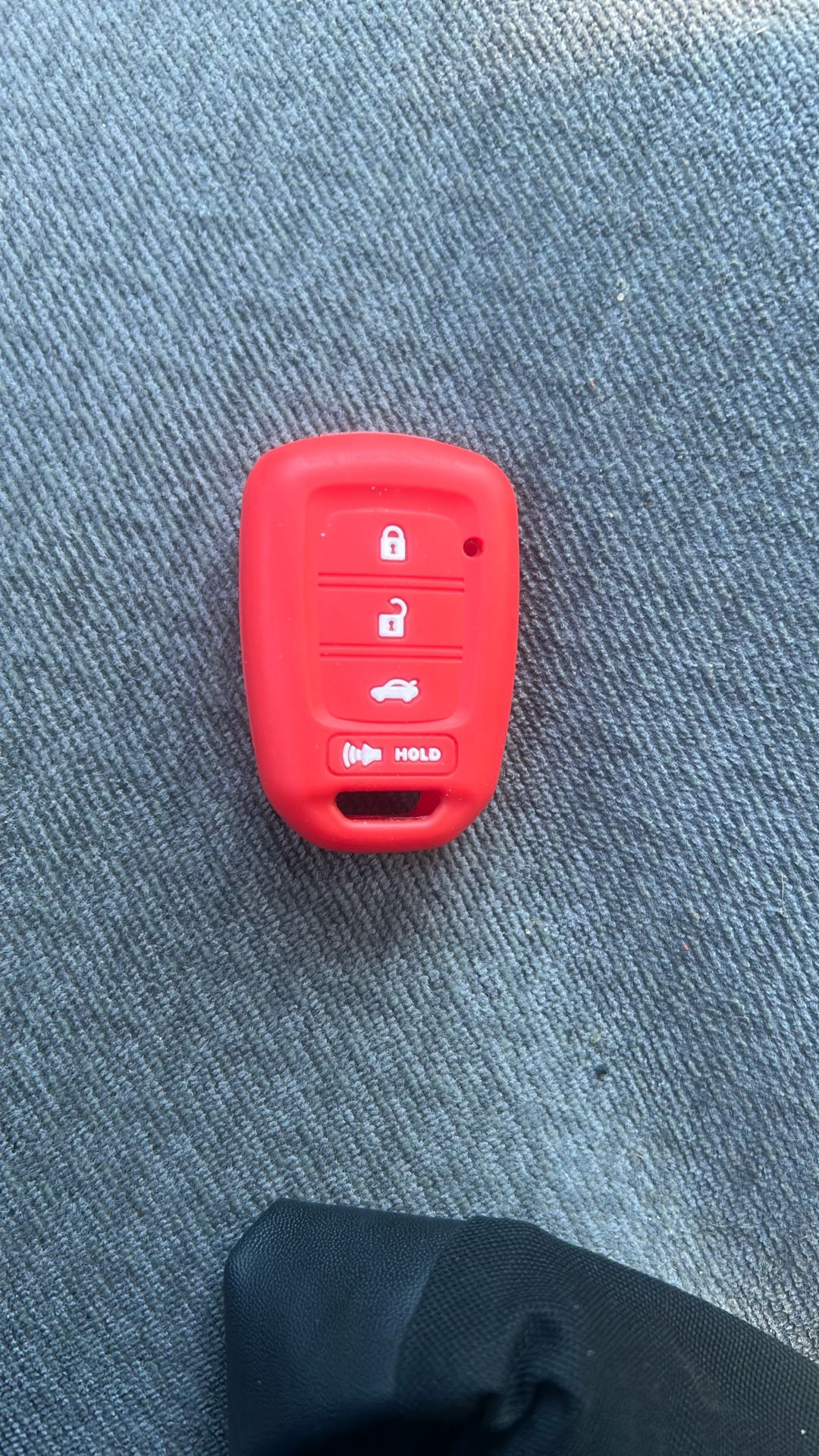 Rubberized key cover