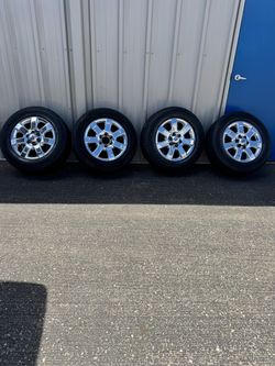 18-inch Ford F-150 factory OEM chrome wheels