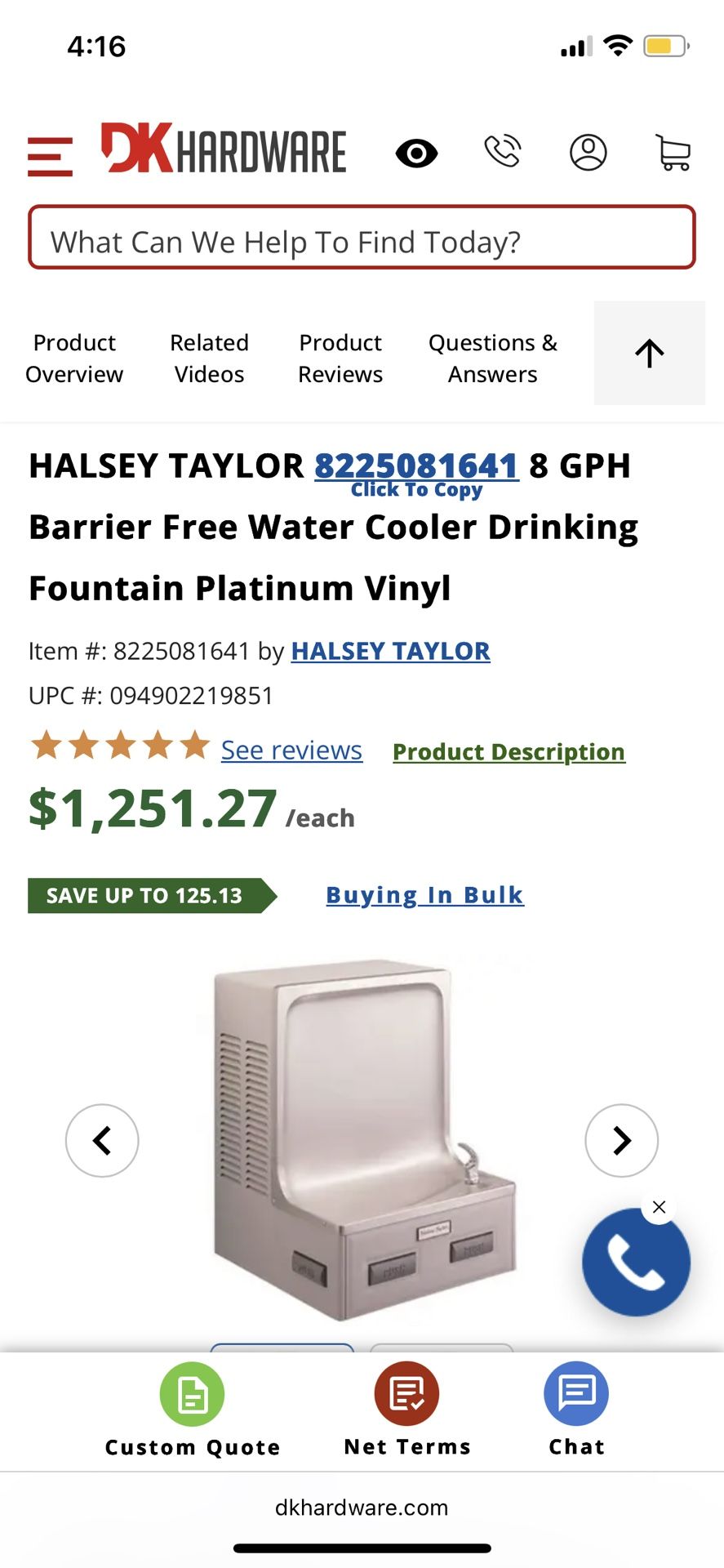 Halsey Taylor Water Fountain 