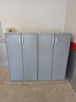 (2) Available Matching STEELCASE Office Storage Cabinets Business School Office $125. Each Hialeah