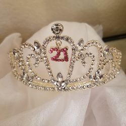21st Birthday Tiara - Princess Party Decoration