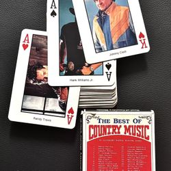 ♠️♥️♣️♦️ Classic Country Music Stars Deck of Playing Cards (new)