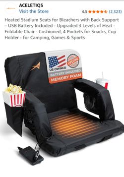 Heated Bleacher Seat
