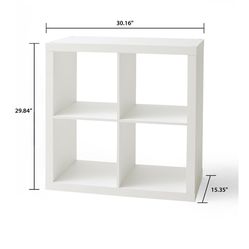 Brand NEW cube Shelf Better home & Gardens WHITE in Box 