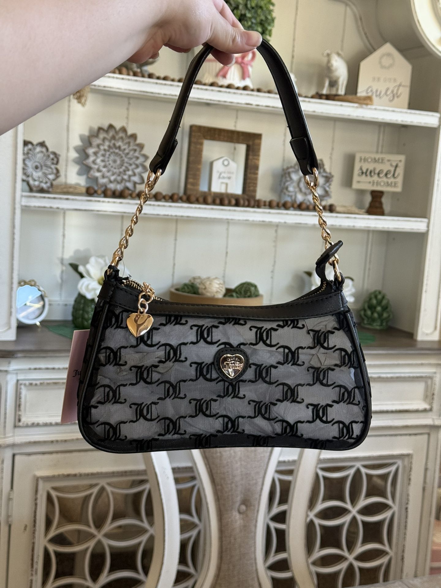 Juicy Couture Mesh Shoulder Bag