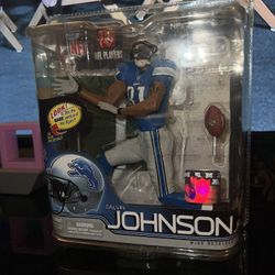 Calvin Johnson Detroit Lions McFarlane Figure