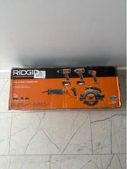 18V Cordless 5-Tool Combo Kit with (2) 4.0 Ah Batteries, Charger, Tool Bag, and