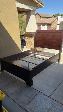 Queen bed frame