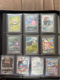 Pokemon cards (Full arts and EXs)