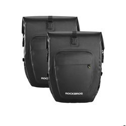 ROCKBROS Waterproof Bike Pannier 27L Large Capacity Bicycle Bag Rear