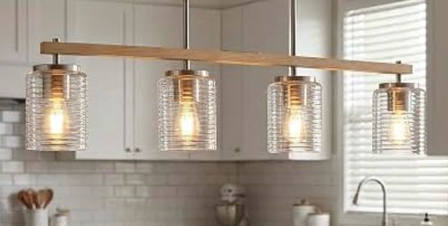 Kichler Maritime 4-Light Brushed Nickel Coastal Dry Rated Chandelier new in box 2 for $100 obo