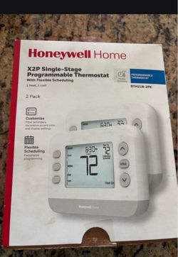 Honeywell Home X2P Programmable Thermostat 2-Pack