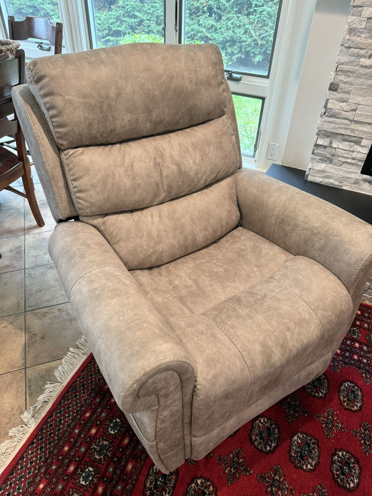 Electric Power Lift Recliner Chair with Massage for Elderly (Grey)