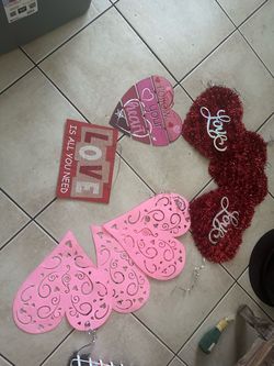 Valentine’s Day decorations