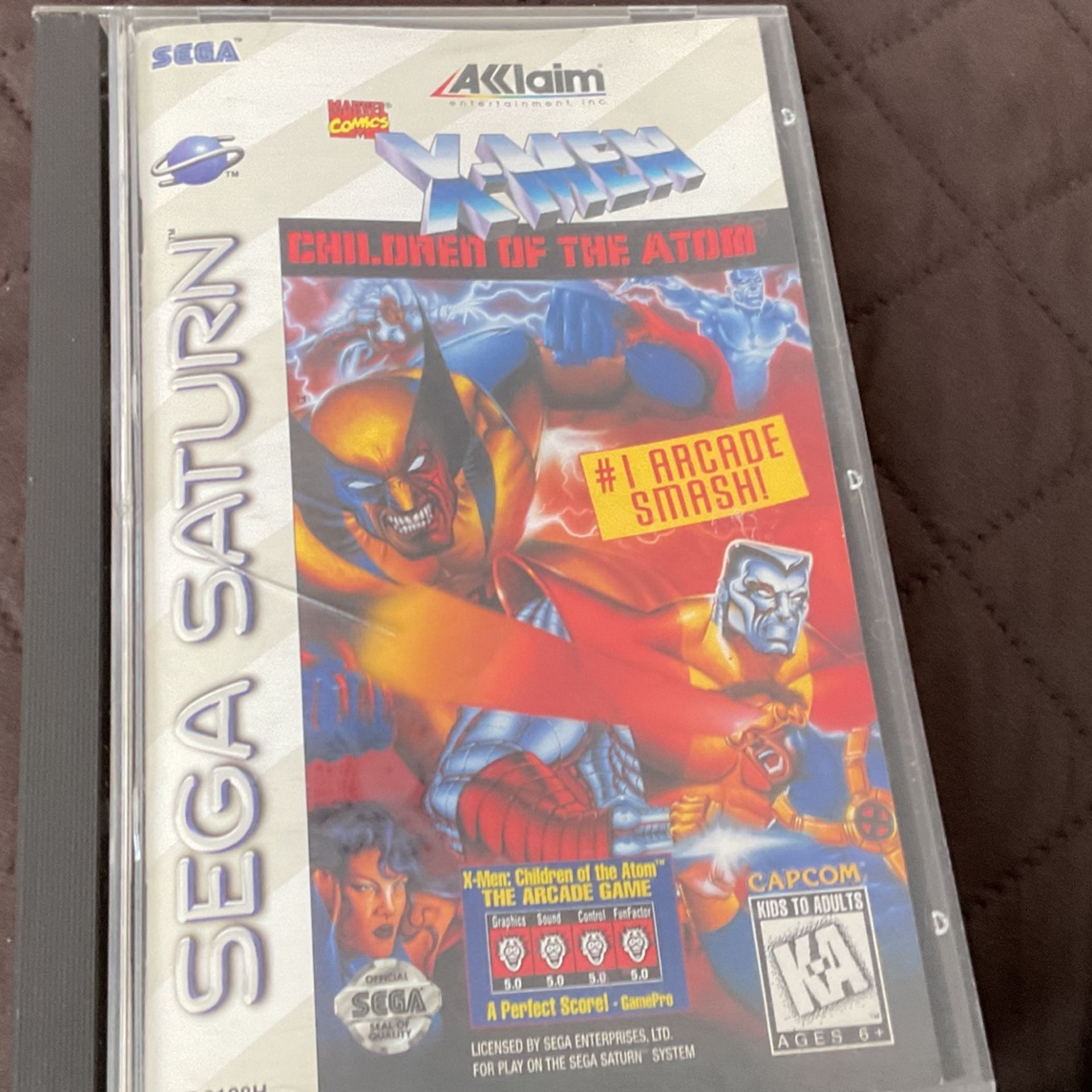 Sega  Saturn  Children Of The Atom