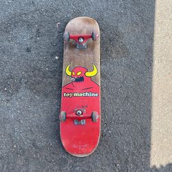 Original  Toy Machine deck 7.5 Independent Trucks