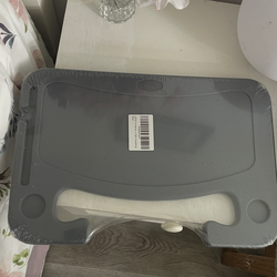 Car Steering Wheel Table Console(Gray) New