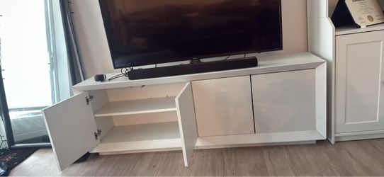 White TV Stand