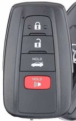 Toyota Smart Key Fob — 2018-2022 Camry (4-btn, Japan prod.)
