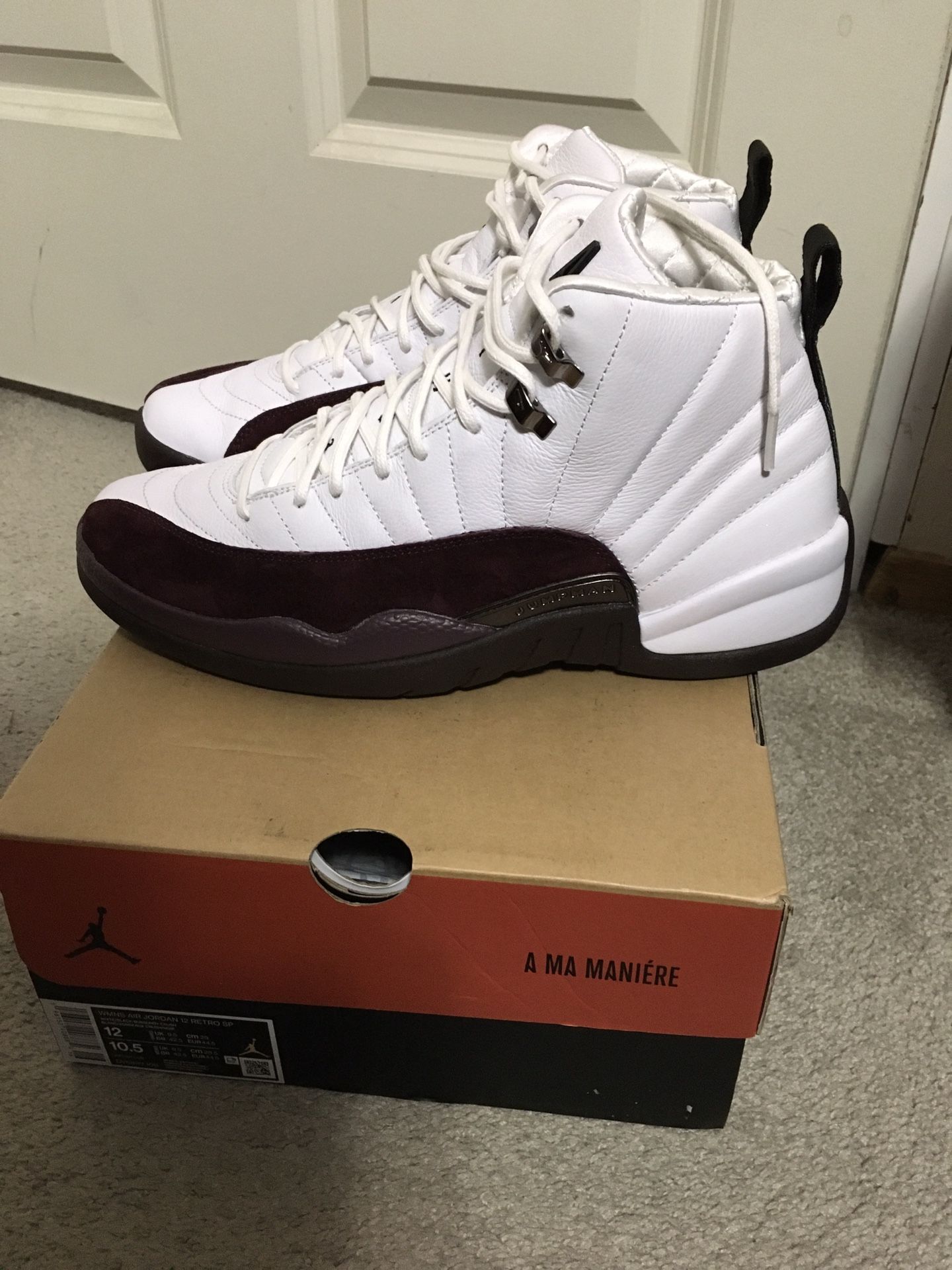 VNDS JORDAN 12 A MA MANIERE SIZE 10.5