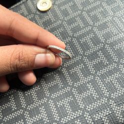 14k silver ring 