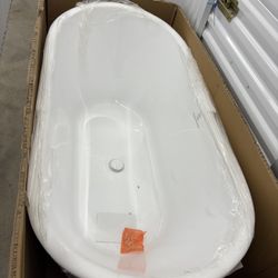 Bain Signature Black Bathtub - Crack