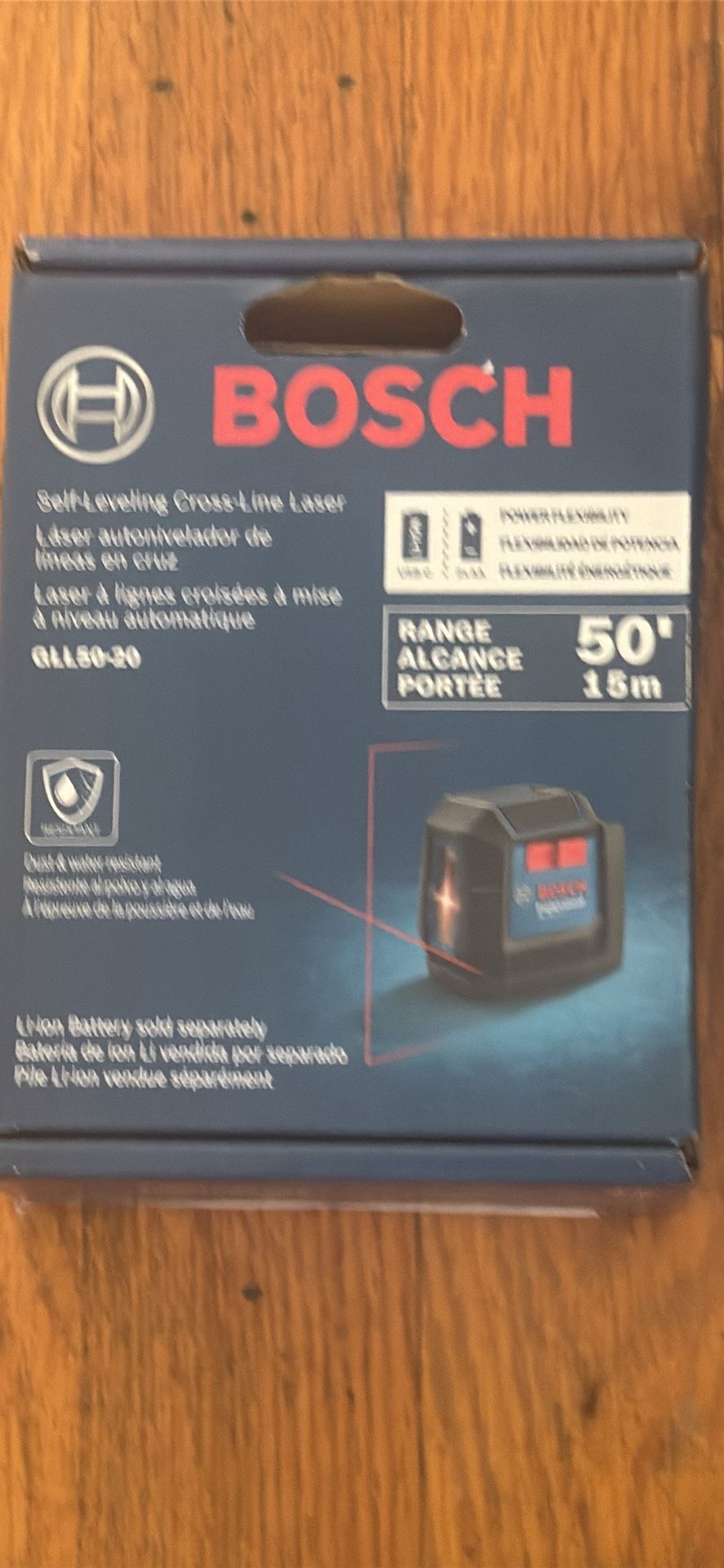 BOSCH Self-Leveling Cross-Line Laser