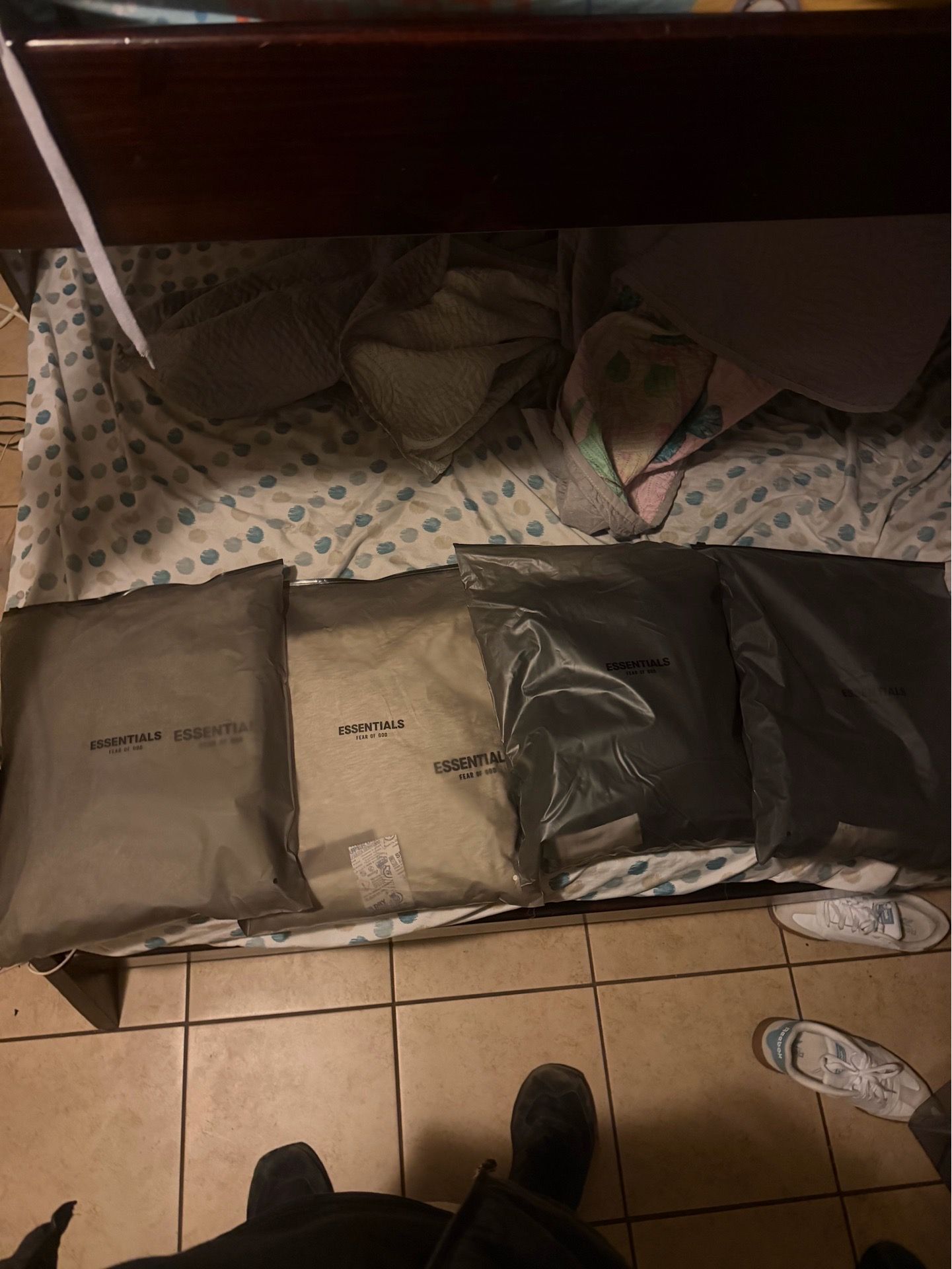 Essentials Fear of God (black/grey/L/XL)